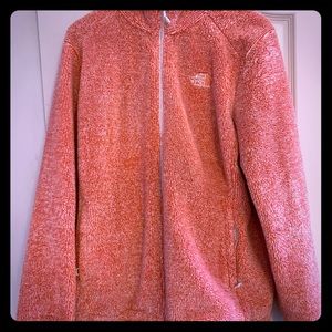 North Face full-zip fleece jacket/sweatshirt